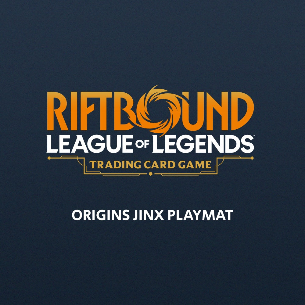 Riftbound: League of Legends TCG – Playmat – Origins: Jinx