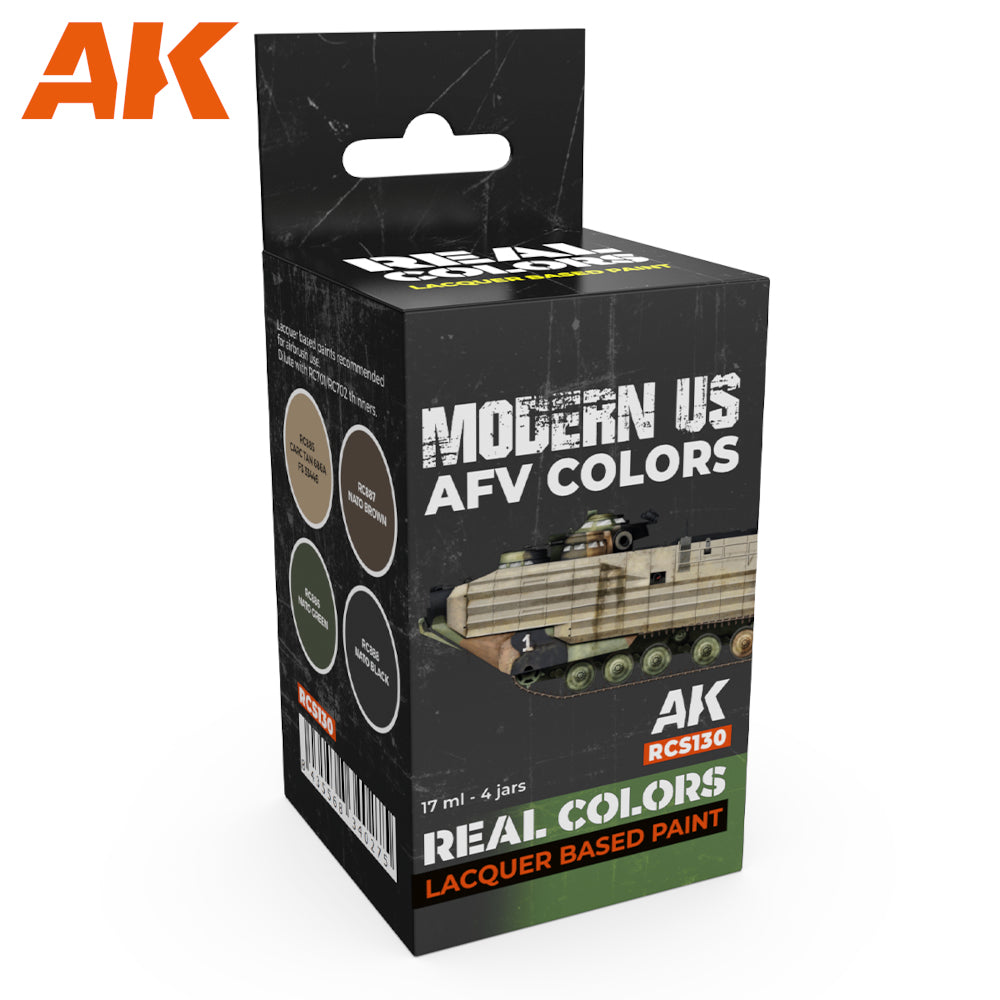 AK Interactive - Real Colours -Us Army Modern Afv Colors Set