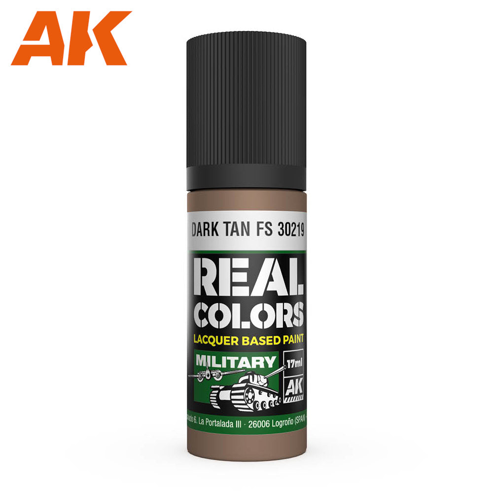 AK Interactive - Real Colours -Dark Tan Fs 30219 17 ml