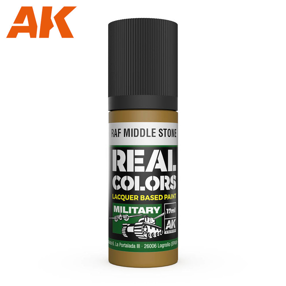 AK Interactive - Real Colours -Raf Middle Stone 17 ml