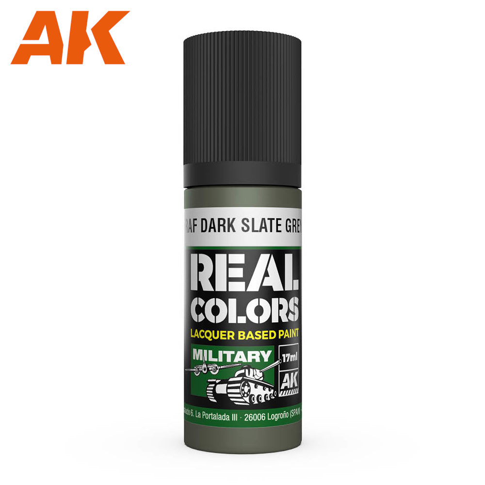 AK Interactive - Real Colours -Raf Dark Slate Grey 17 ml