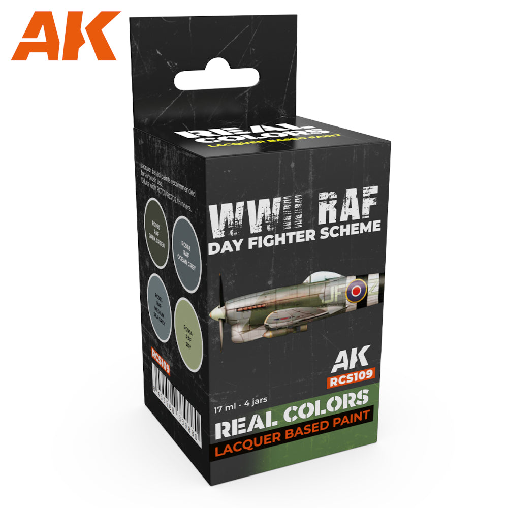 AK Interactive - Real Colours -Wwii Raf Day Fighter Scheme Set