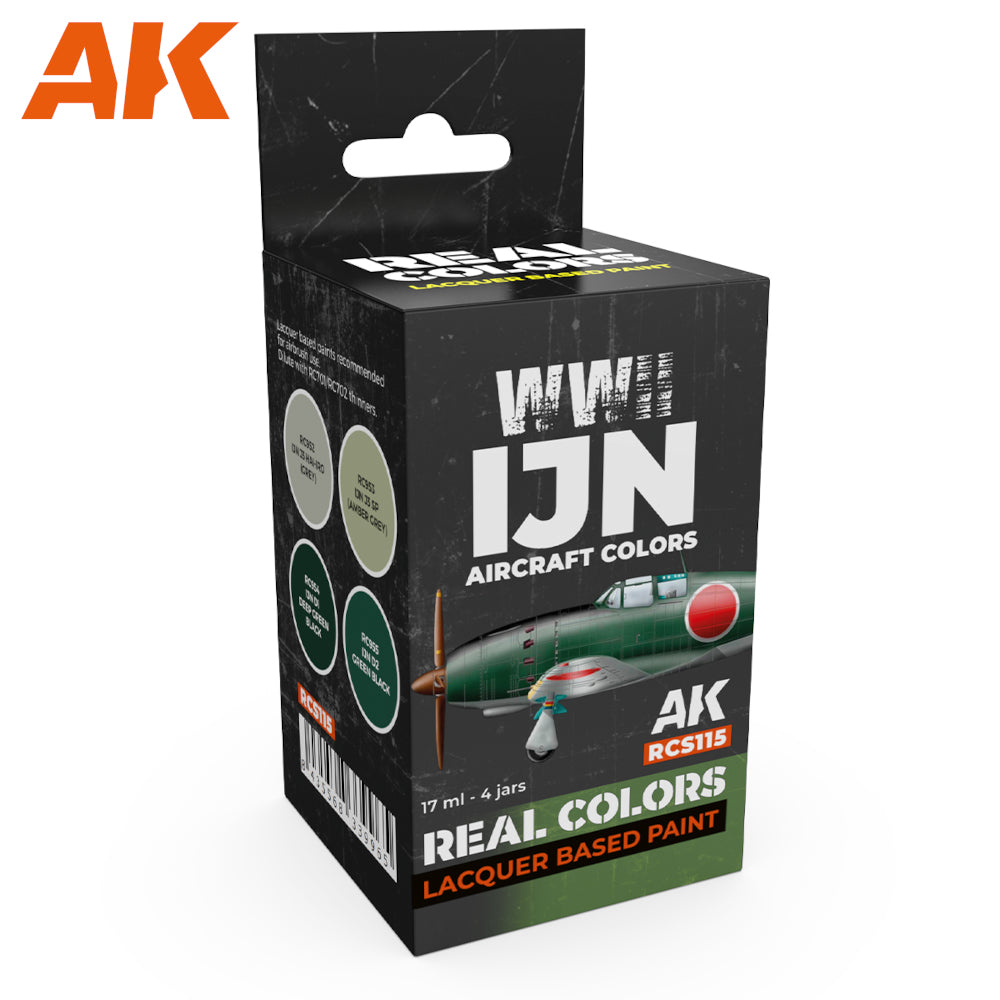 AK Interactive - Real Colours -Wwii Ijn Aircraft Colors Set