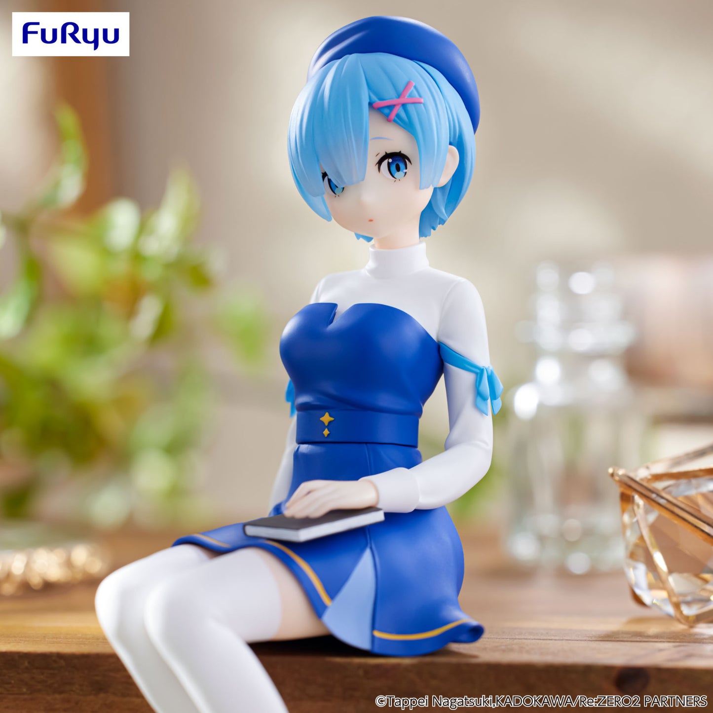 Re:ZERO Starting Life in Another World Noodle Stopper Figure Rem Book Girl Version