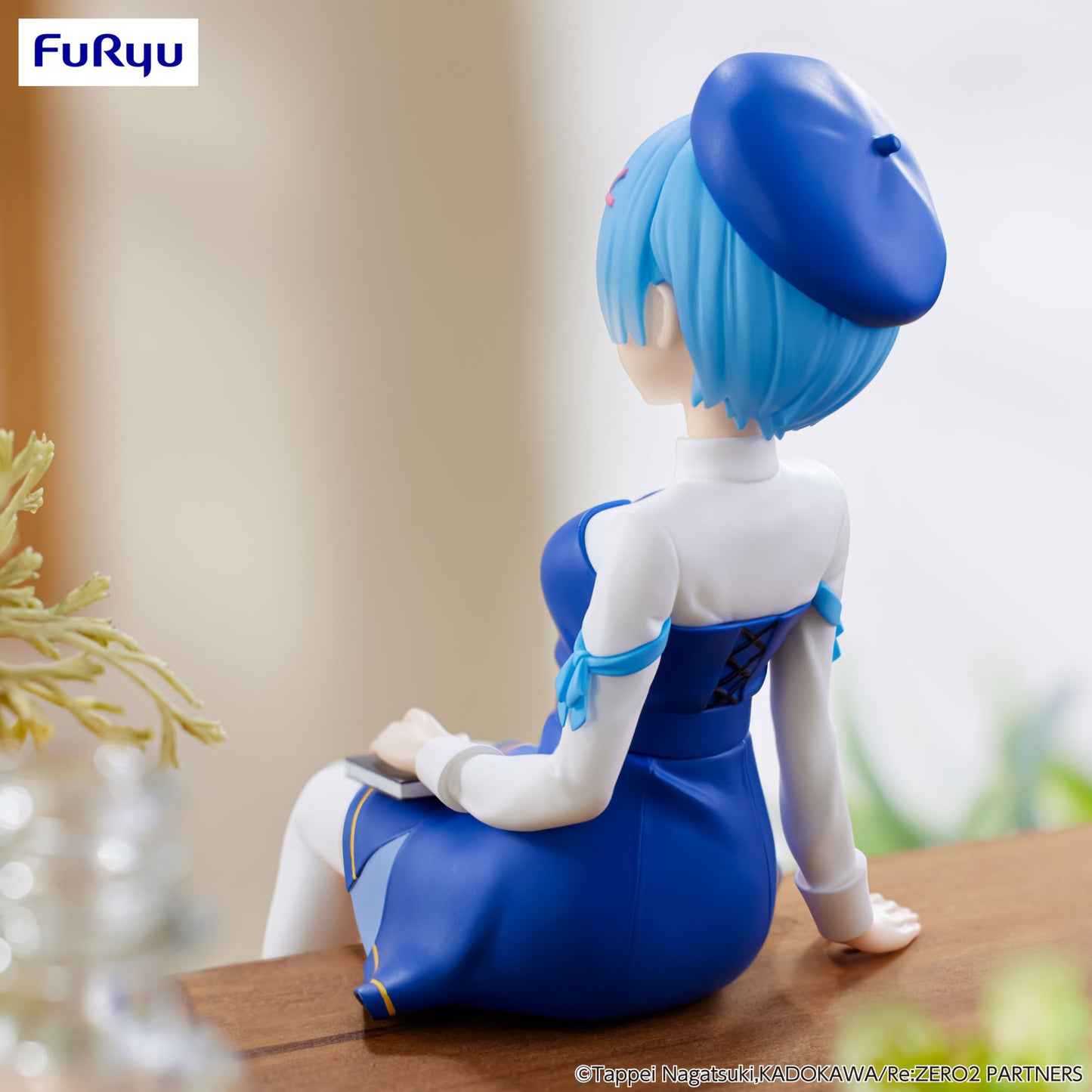 Re:ZERO Starting Life in Another World Noodle Stopper Figure Rem Book Girl Version