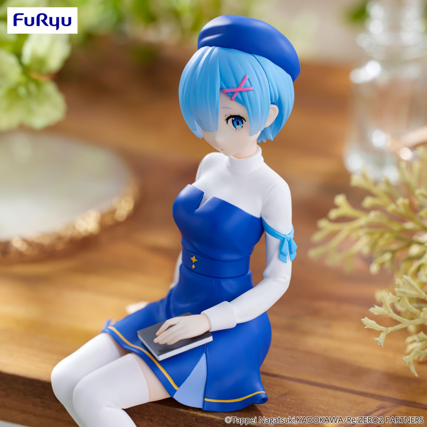 Re:ZERO Starting Life in Another World Noodle Stopper Figure Rem Book Girl Version