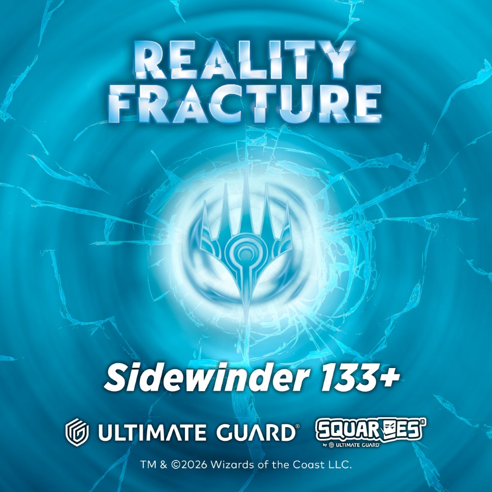 Ultimate Guard: Deck Box – XenoSkin Sidewinder 133+ – MTG: Reality Fracture – Blue Rare (1)