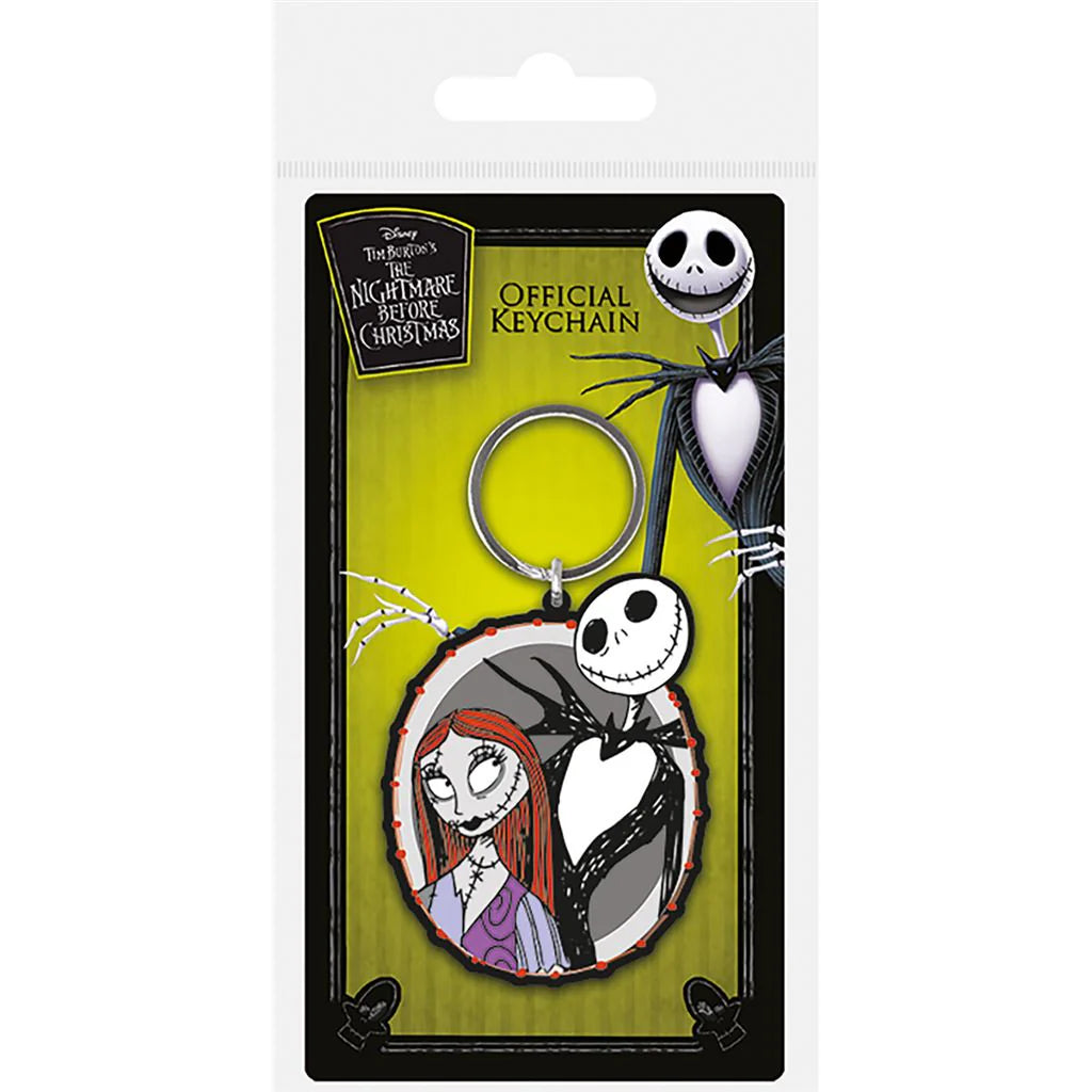 Nightmare Before Christmas - Jack & Sally PVC Keychain