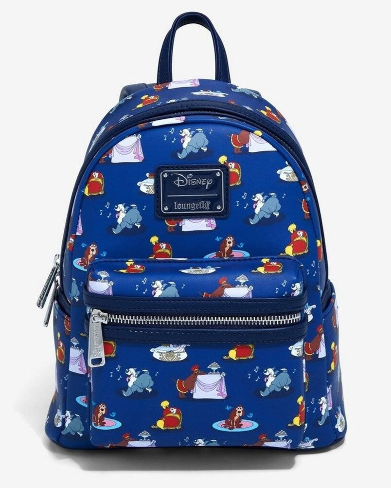 Loungefly Disney Princess Dogs Allover Print Mini Backpack