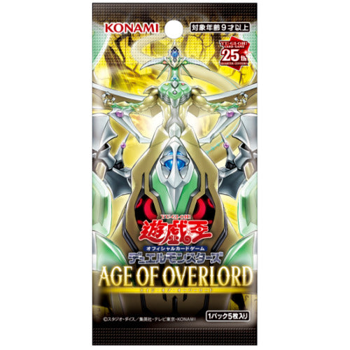 overlord booster box Yu-gi-oh! Ocg Duel Monsters Age Of Overlord (box / 30 pack)