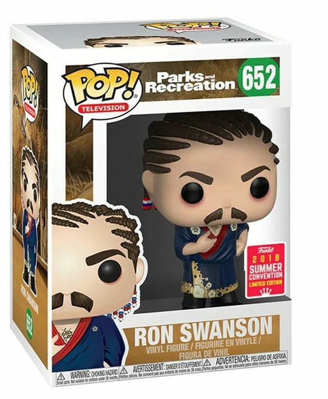 Park And Recreation - Ron Swanson 2018 Summer Convention Exclusive Pop! Vinyl #652
