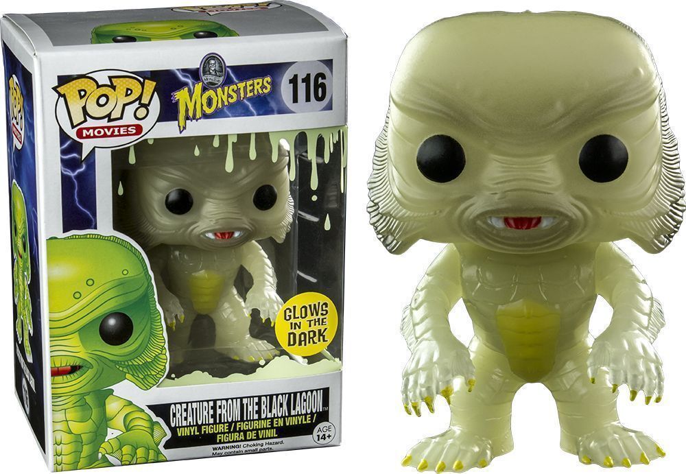 Monsters - Creature From The Black Lagoon (Glow) Pop! Vinyl #116