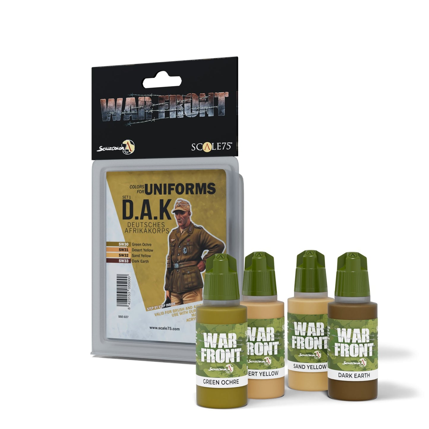 Scale 75 - Warfront - Dak 1 Paint Set