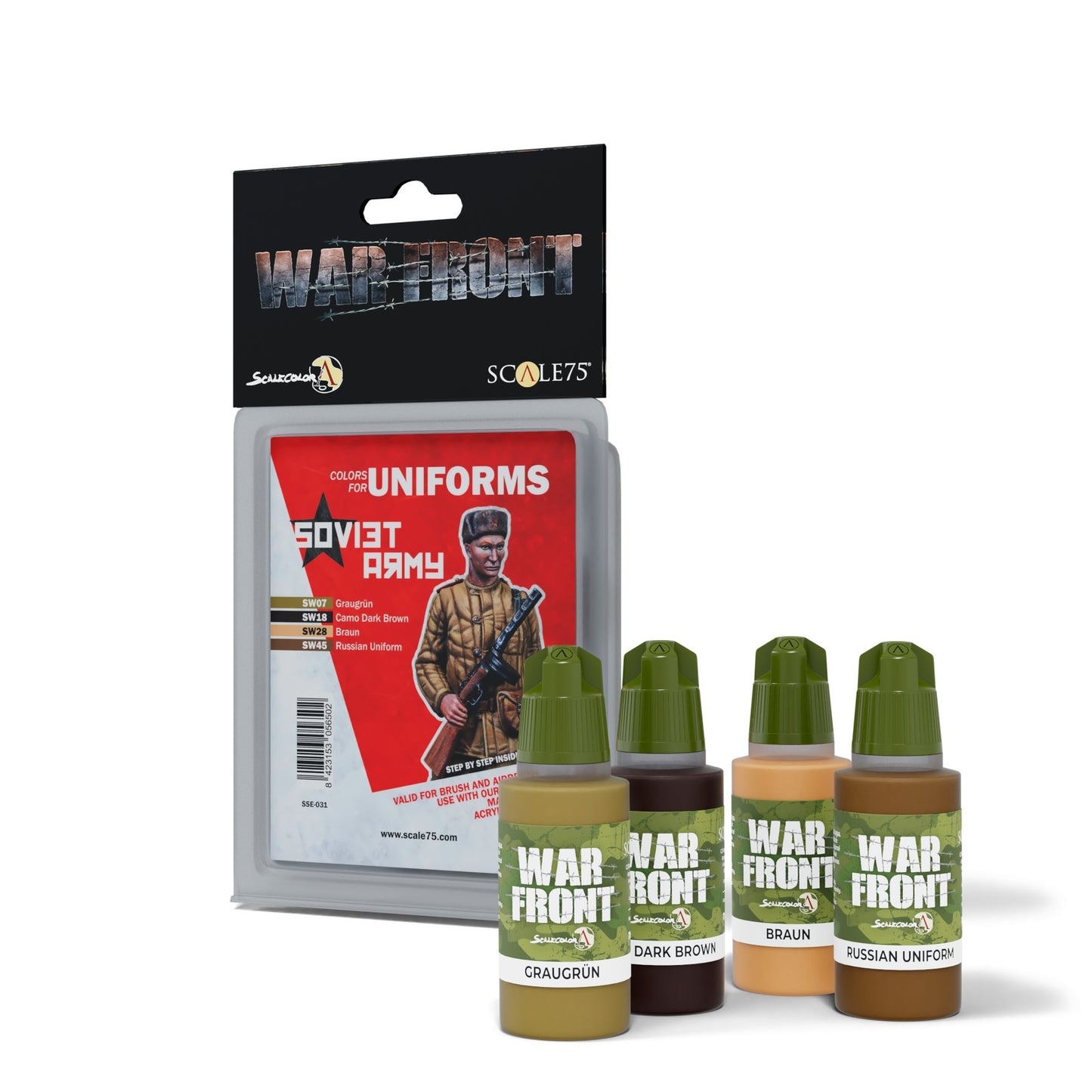 Scale 75 - Warfront - Soviet Army Paint Set