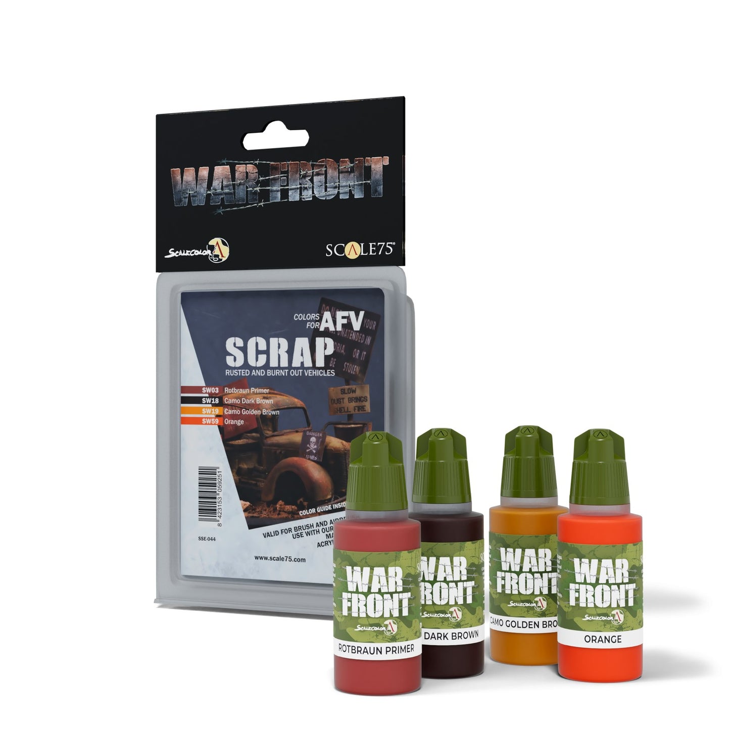 Scale 75 - Warfront - Scrap Paint Set