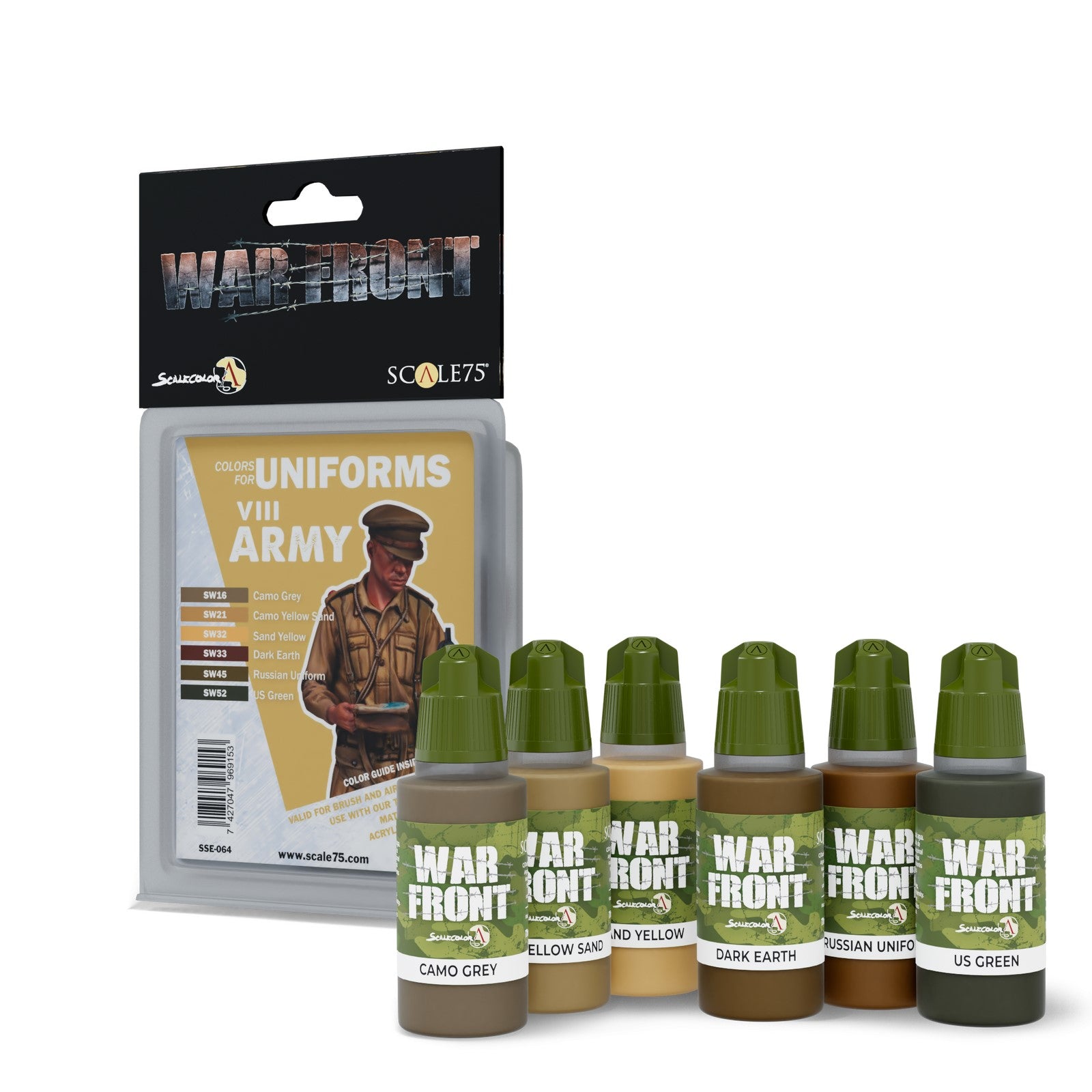 Scale 75 - Warfront - Viii Army Paint Set
