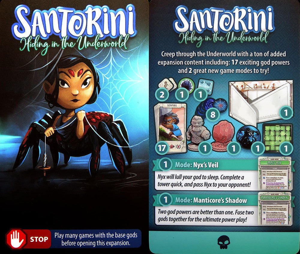 Santorini - God Pack Hiding in the Underworld Expansion