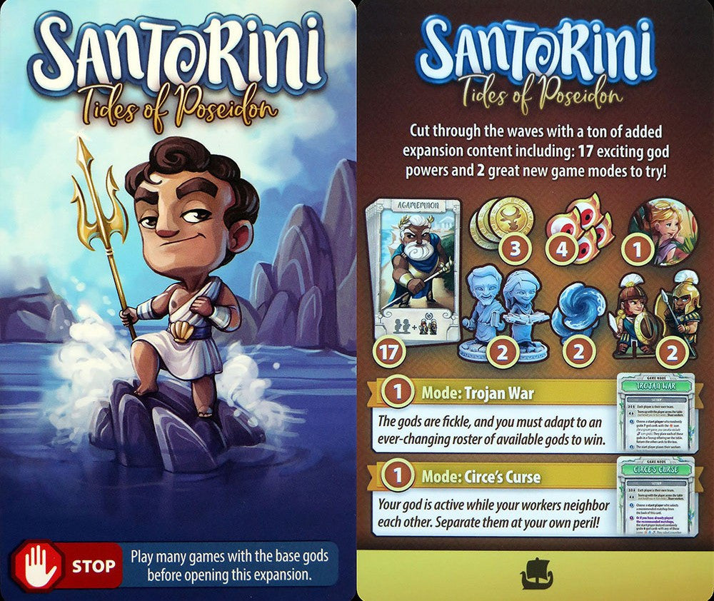 Santorini - God Pack Tides of Poseidon Expansion