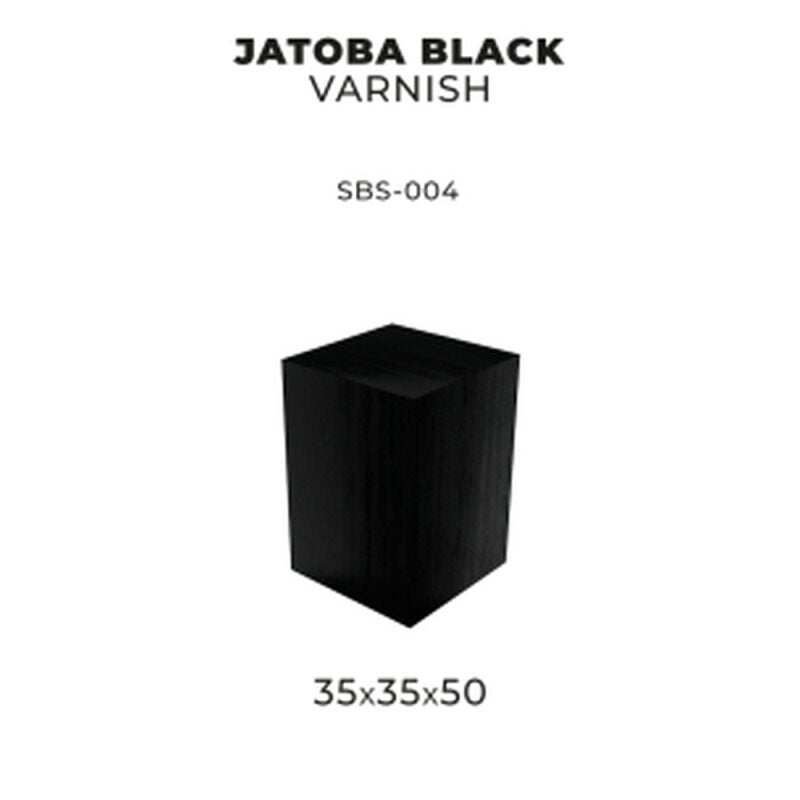 Scale 75 - Bases - Jatoba Black Varnish-35X35X50