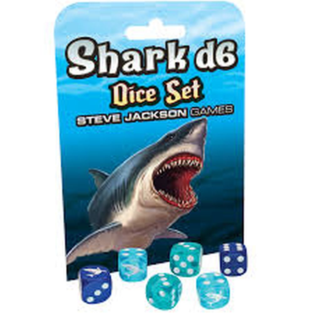 Shark D6 Dice Set