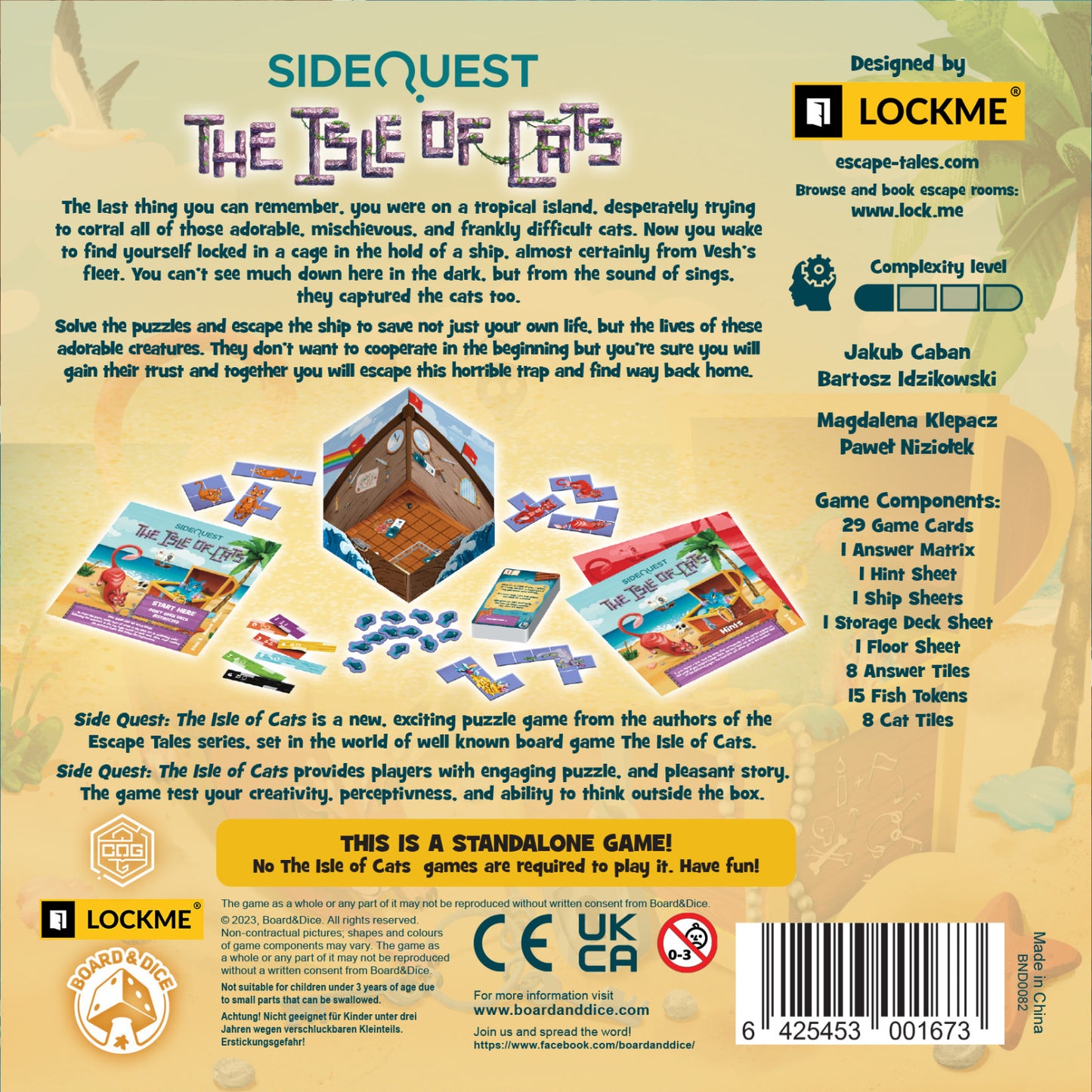 Sidequest The Isle of Cats
