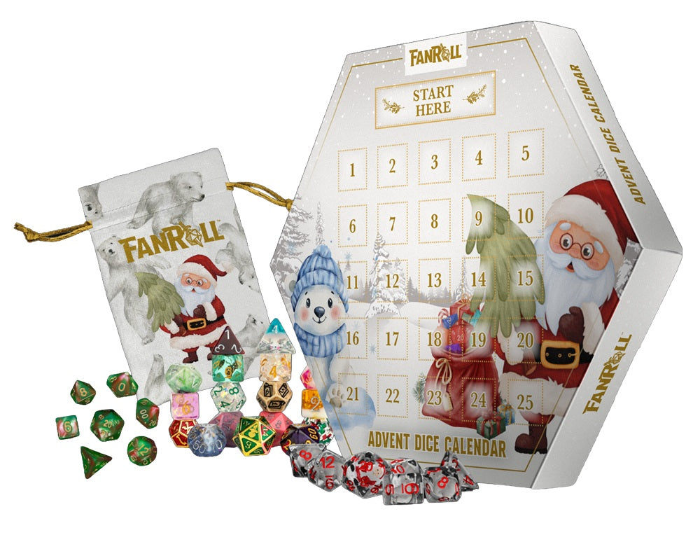 Fanroll: Holiday Dice Advent Calendar 2026