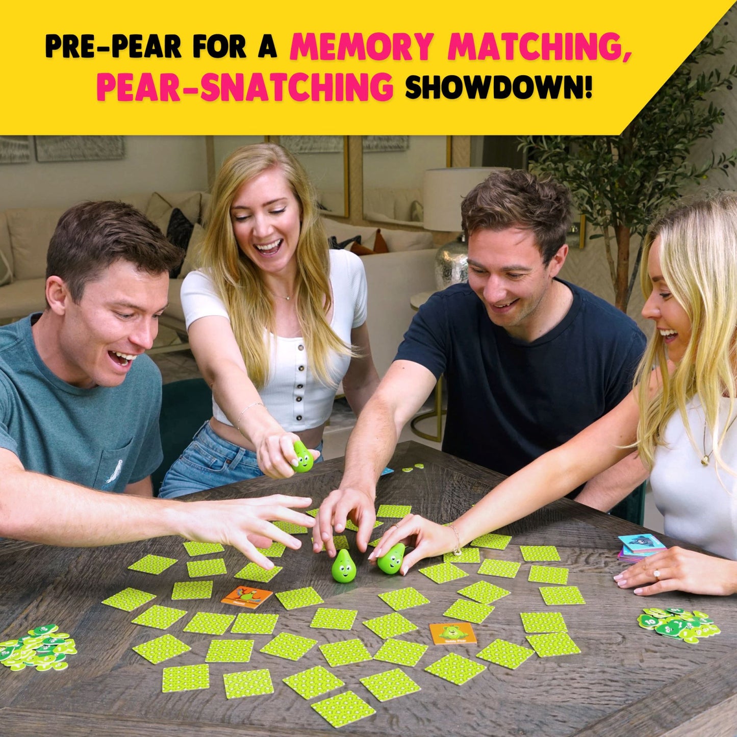 Snatching Pears – The Mad Memory-Matching Pear-Snatching Party Game (Not for resell on Amazon/eBay)
