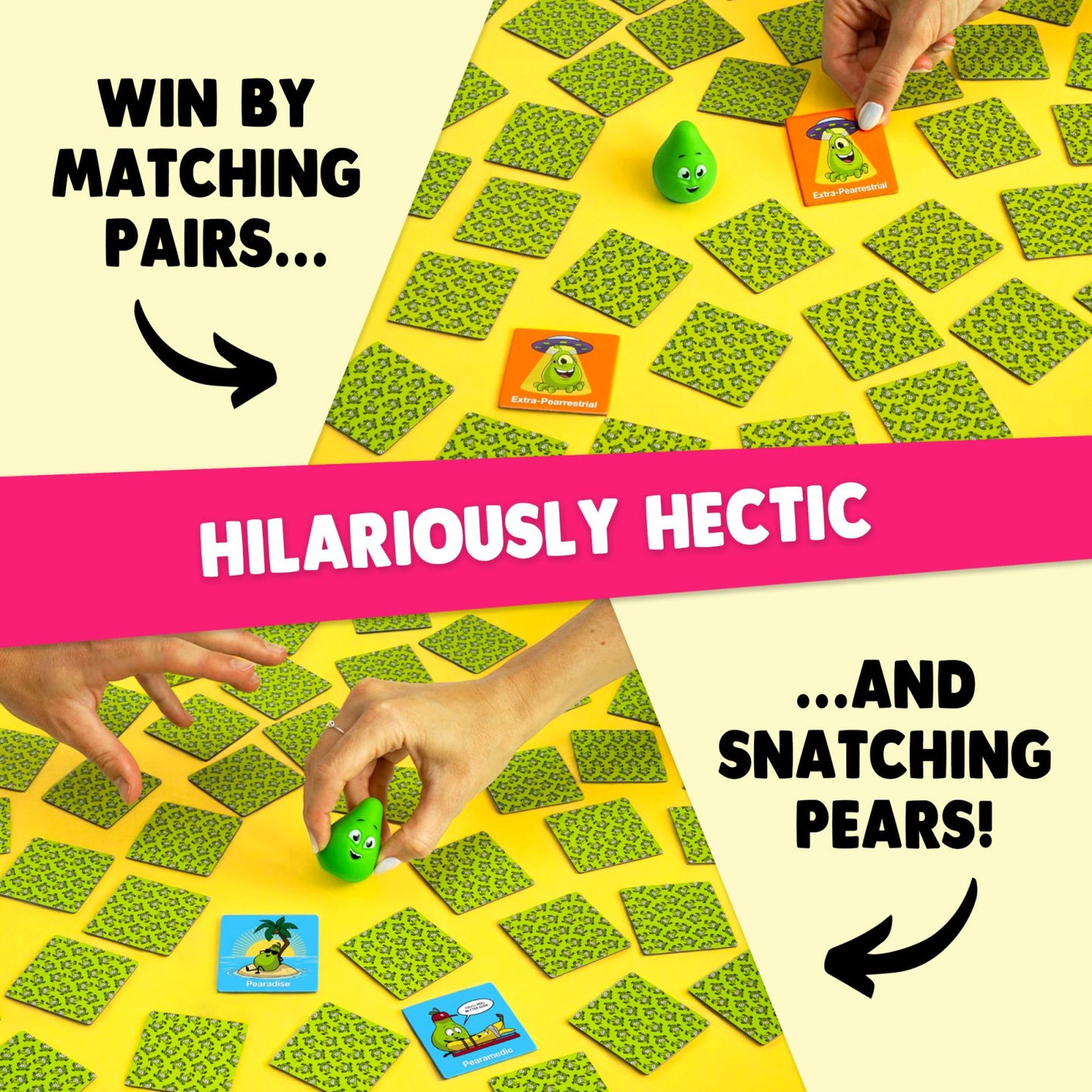 Snatching Pears – The Mad Memory-Matching Pear-Snatching Party Game (Not for resell on Amazon/eBay)