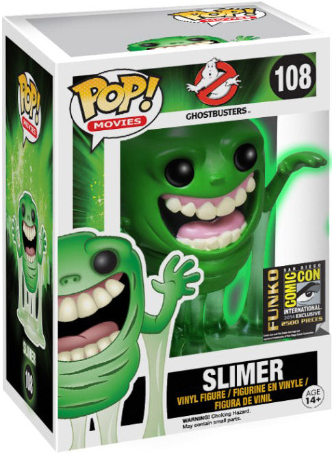 Ghostbusters - Slimer 2014 San Diego Comic Con Exclusive Pop Vinyl #108