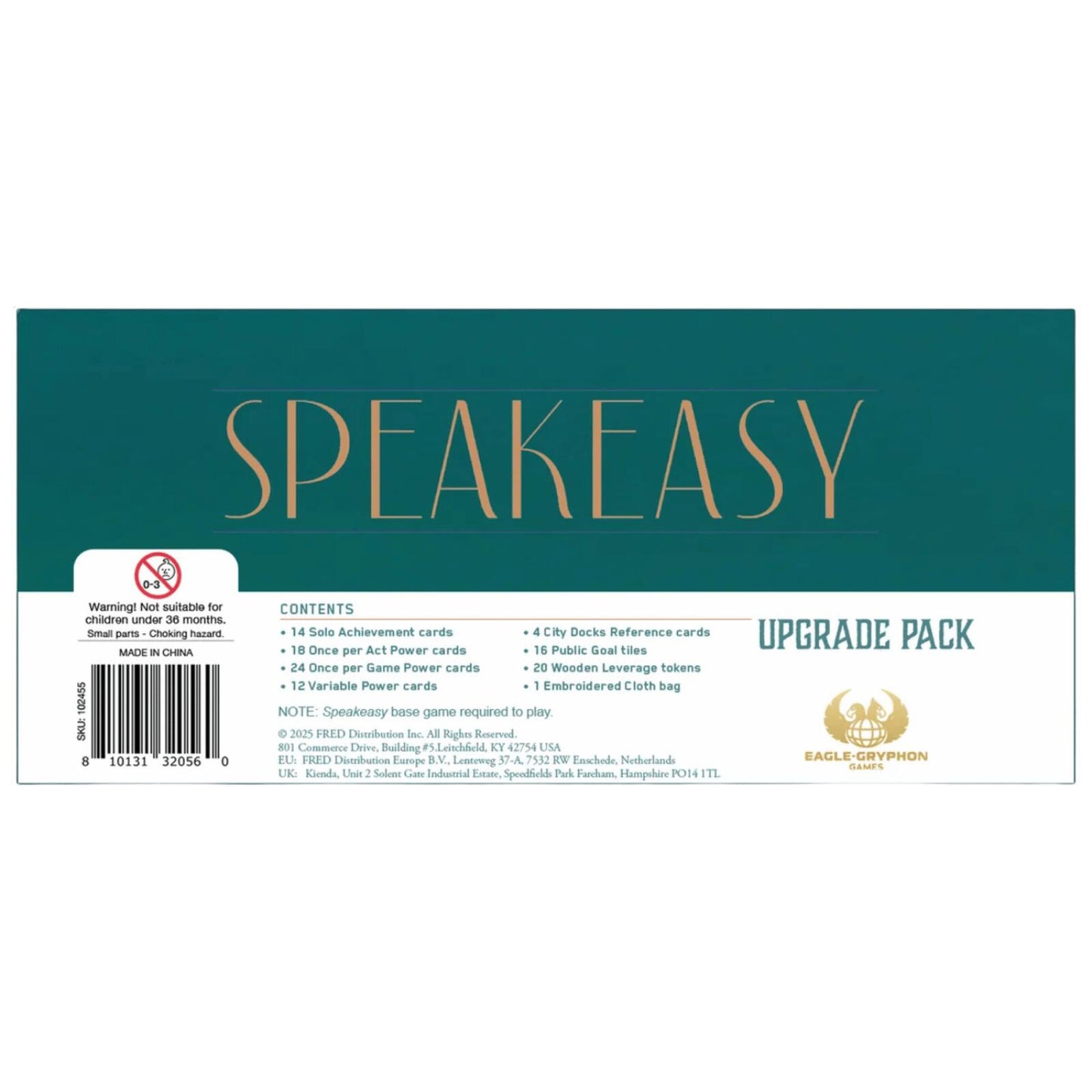 Speakeasy Upgrade Pack