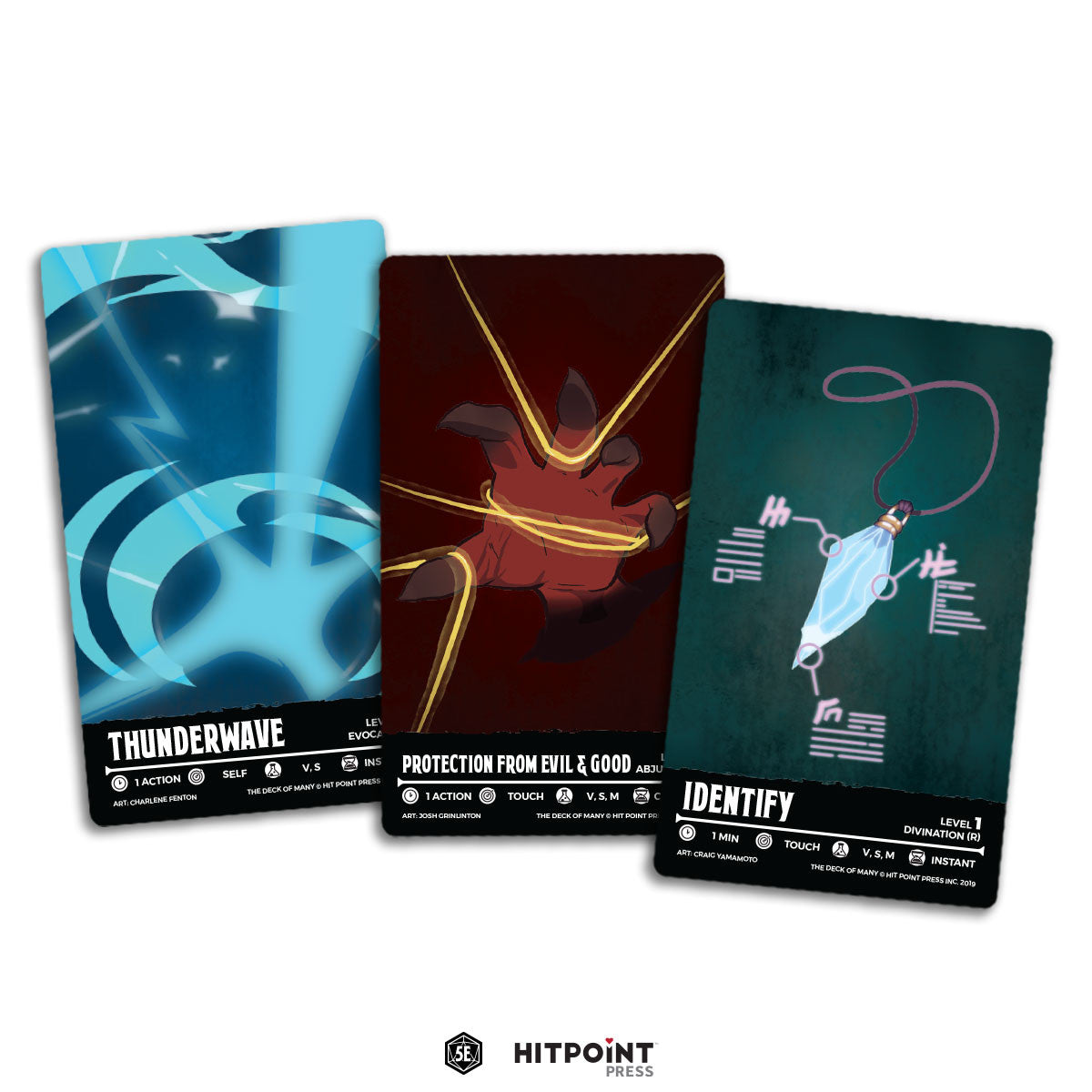 Animated Spells: Level 1, G-Z