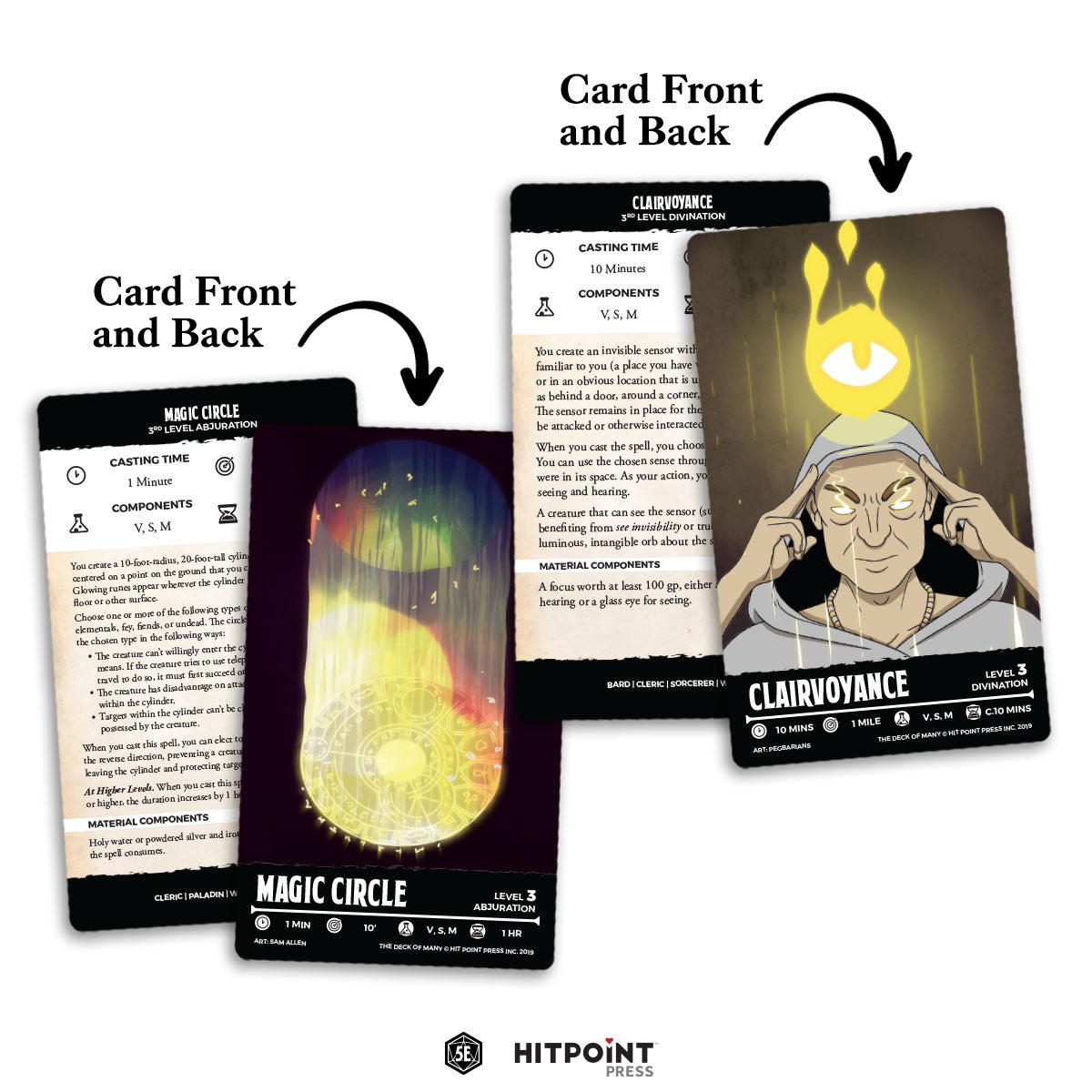 Animated Spells: Level 3, A-M