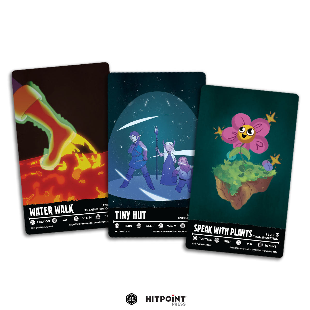 Animated Spells: Level 3, M-Z