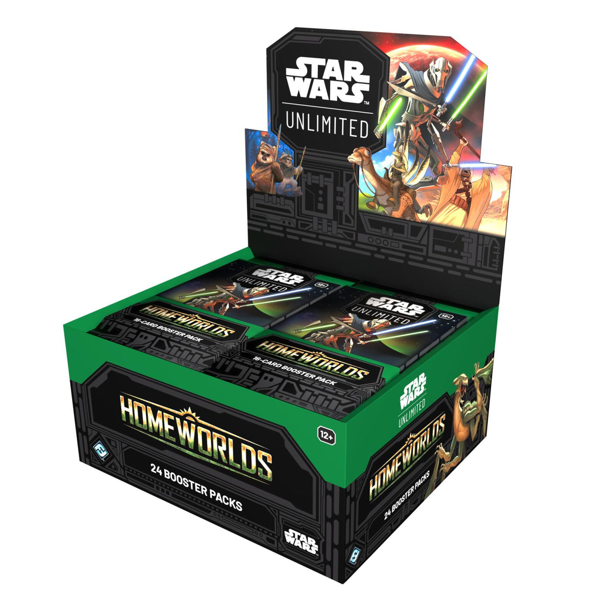 Star Wars Unlimited - Homeworlds Booster Display
