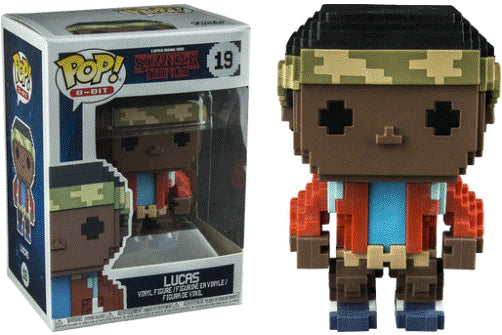 Stranger Things - Lucas 8-Bit US Exclusive Pop! Vinyl #19