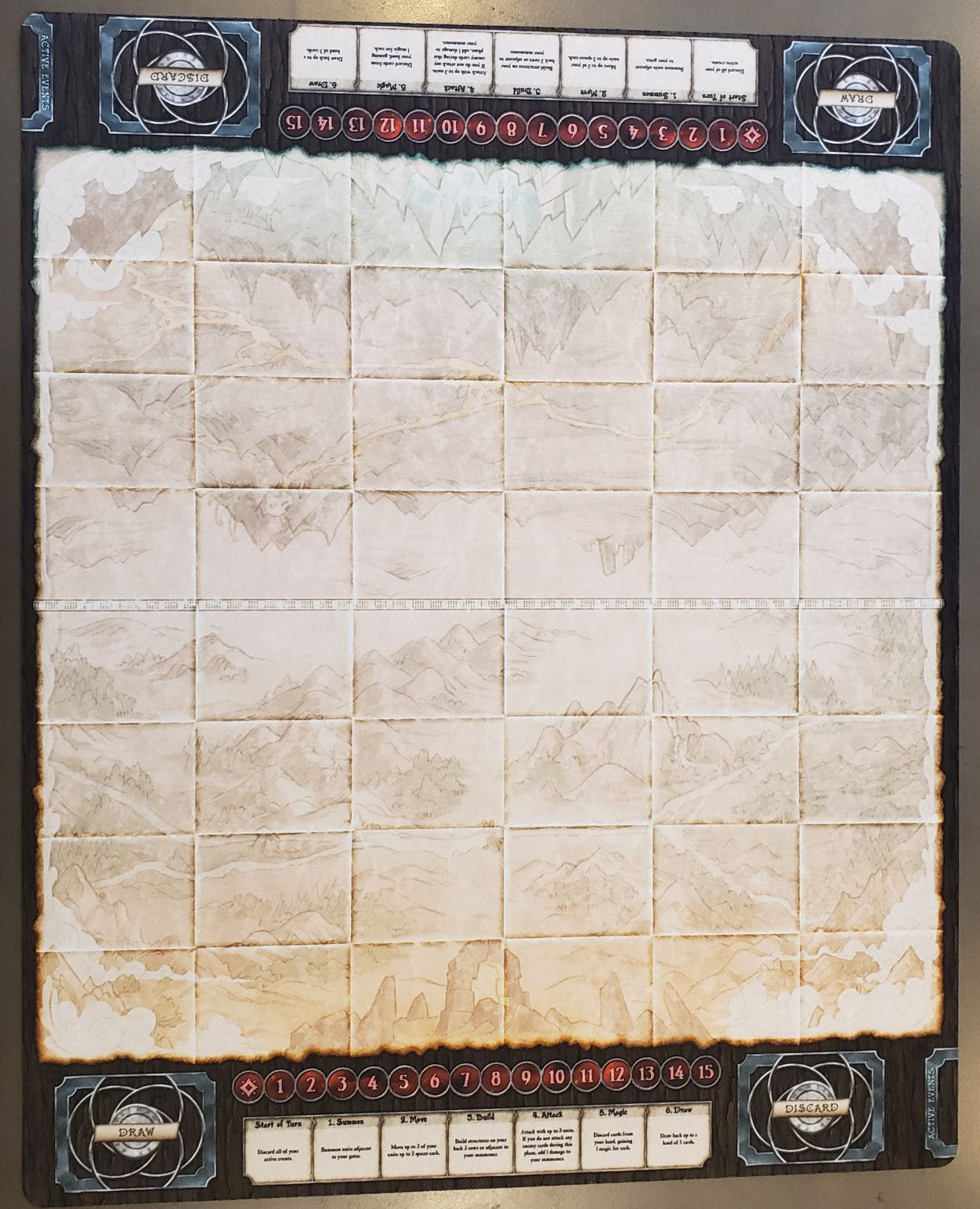 Summoner Wars Second Edition Play Mat
