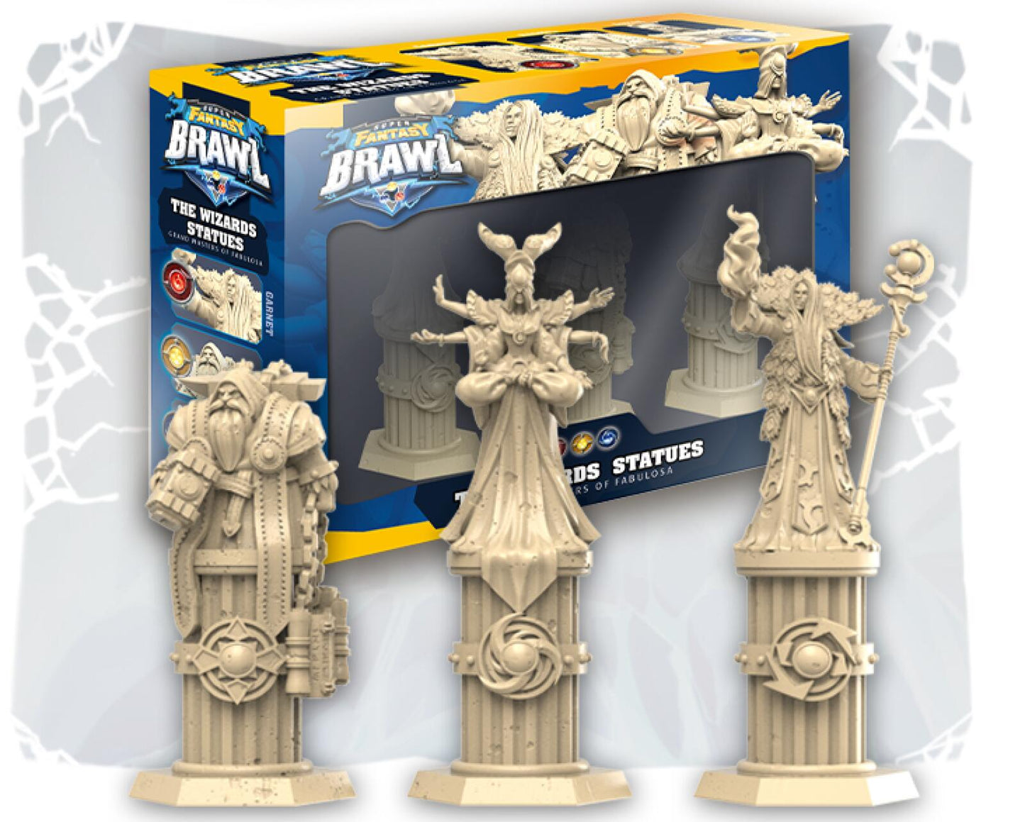 Super Fantasy Brawl Arena Statue