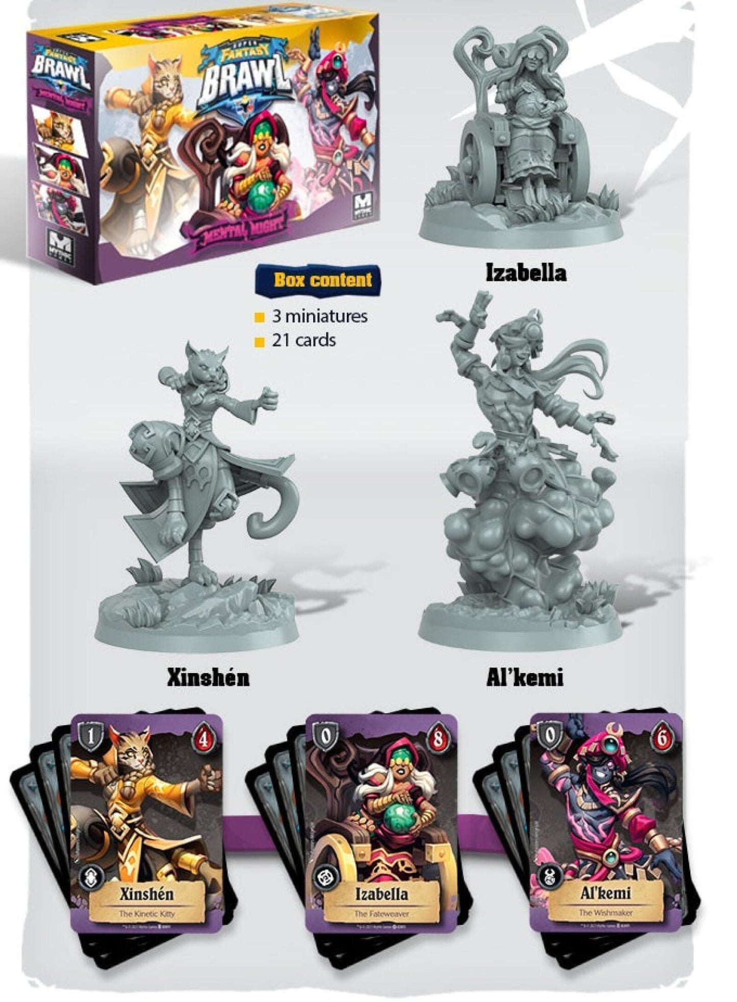 Super Fantasy Brawl Mental Might Expansion