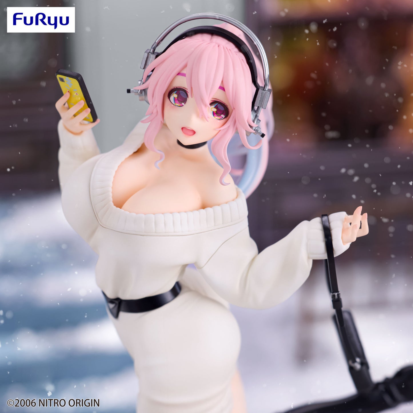 Super Sonico Trio Try It Figure Winter Memory Version