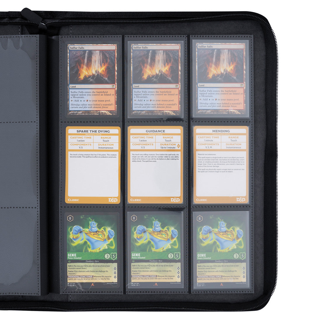 TCG Faux-Leather Trading Card Binder - Blue