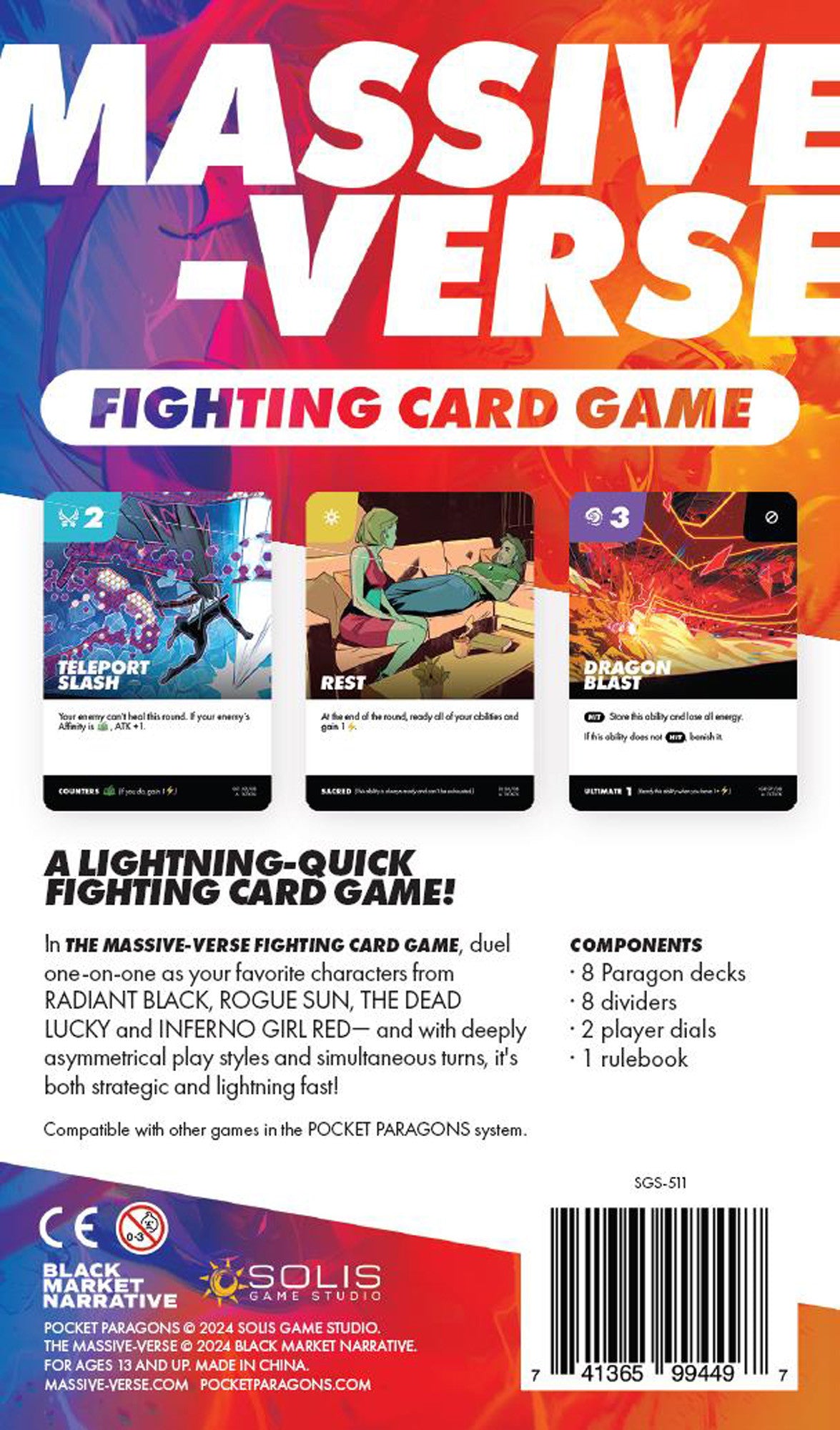 The Massive-Verse Fighting Card Game
