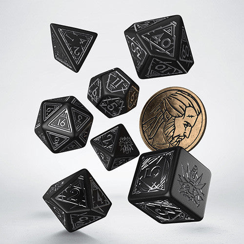 The Witcher Dice Set Geralt Silver Sword