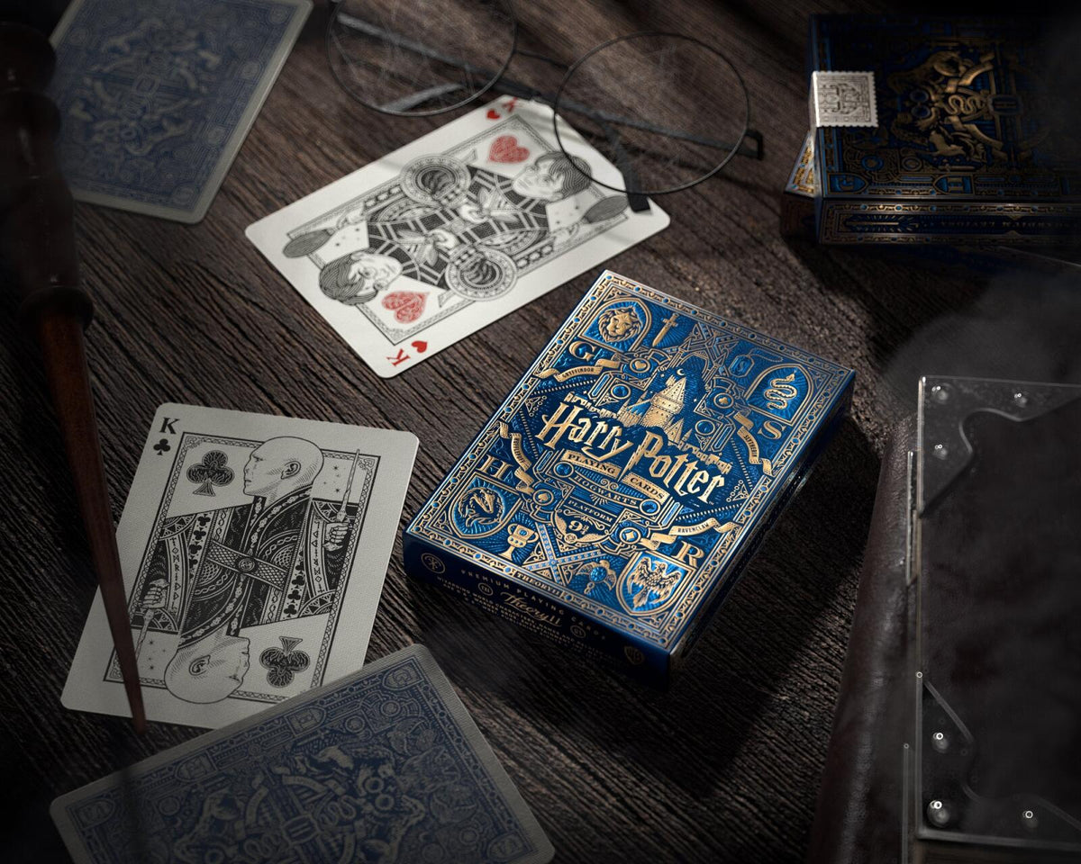 theory11 Harry Potter (Blue) Playing Cards