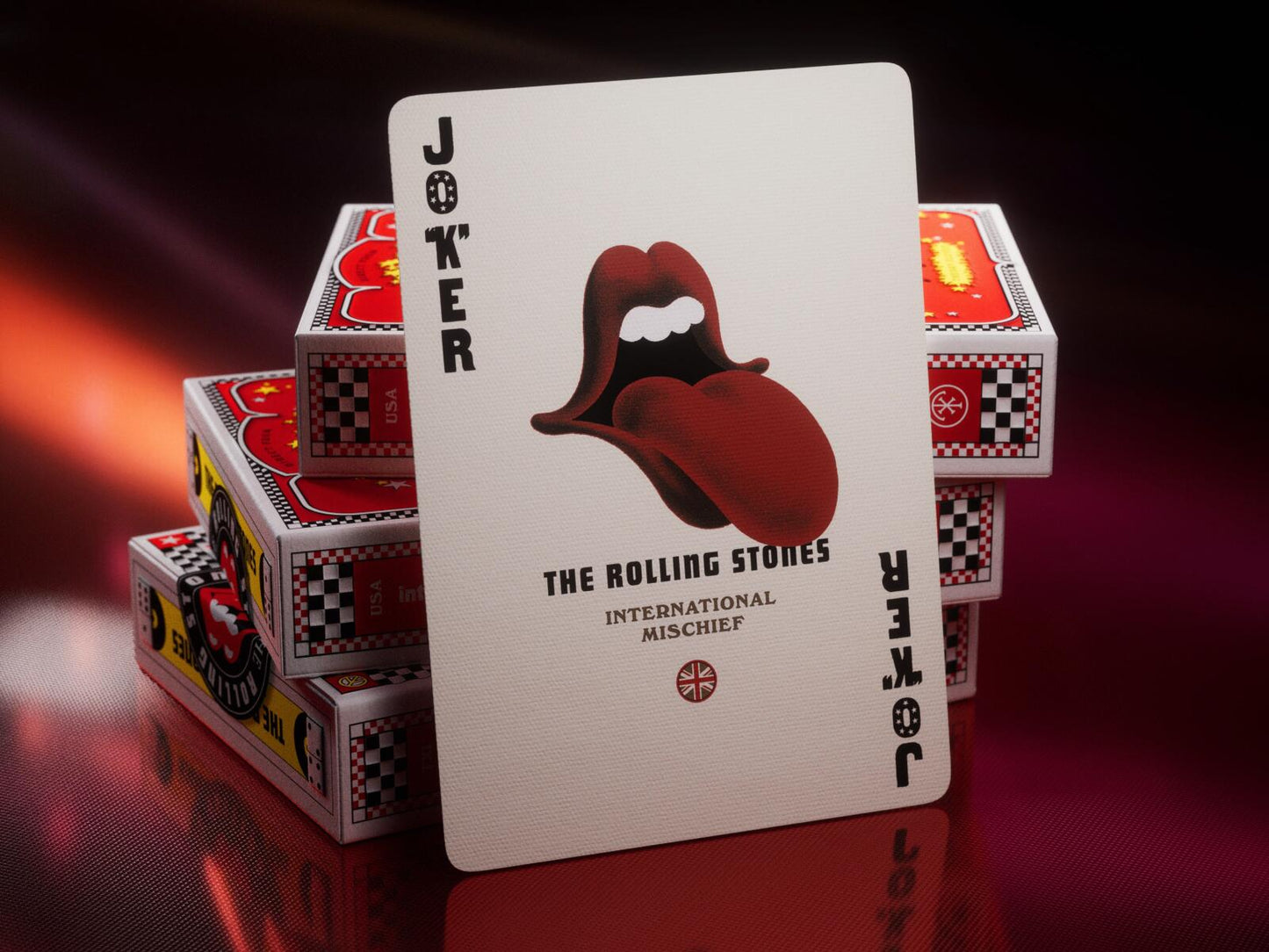 theory11 Rolling Stones Playing Cards