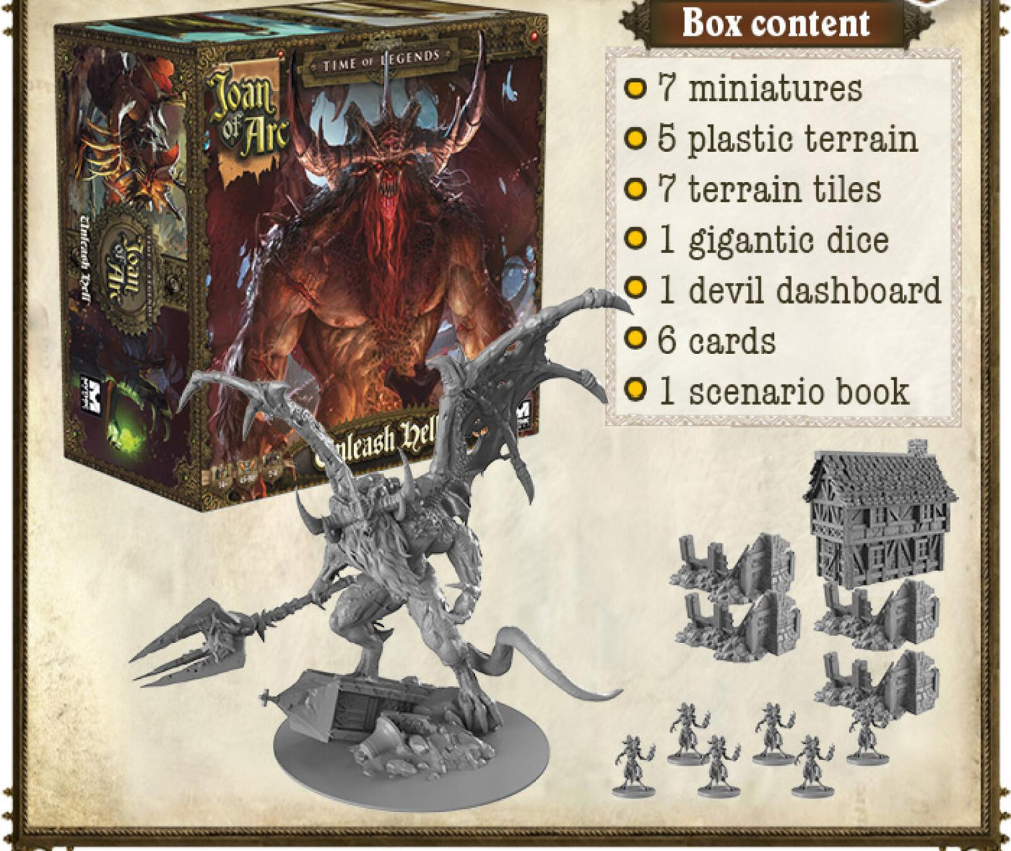 Time of Legends Joan of Arc Unleash Hell Expansion