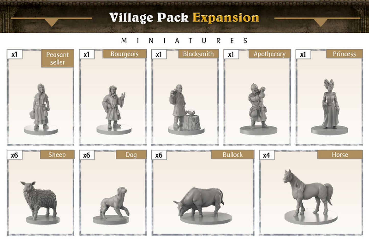 Time of Legends Joan of Arc Village Pack Expansion