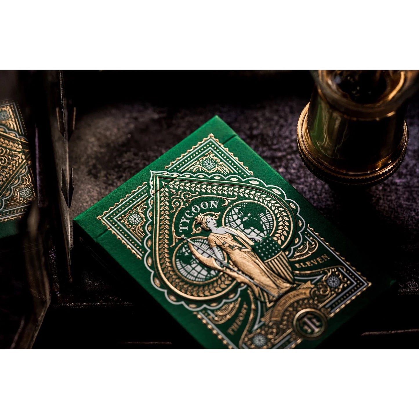 Theory 11 - Tycoon Green Playing Cards