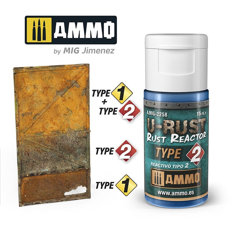 Ammo by MIG - Weathering - U-Rust - Rust Reactor Type 2 15ml