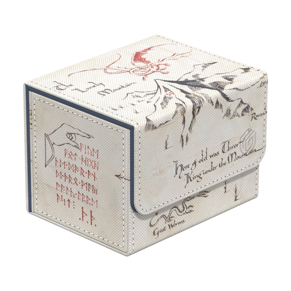 Ultimate Guard: Deck Box – XenoSkin Sidewinder 100+ – The Hobbit: Thrór's Map