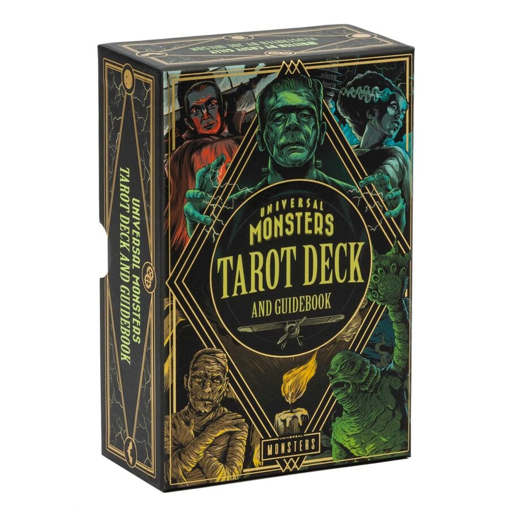 Universal Monsters Tarot Deck And Guidebook